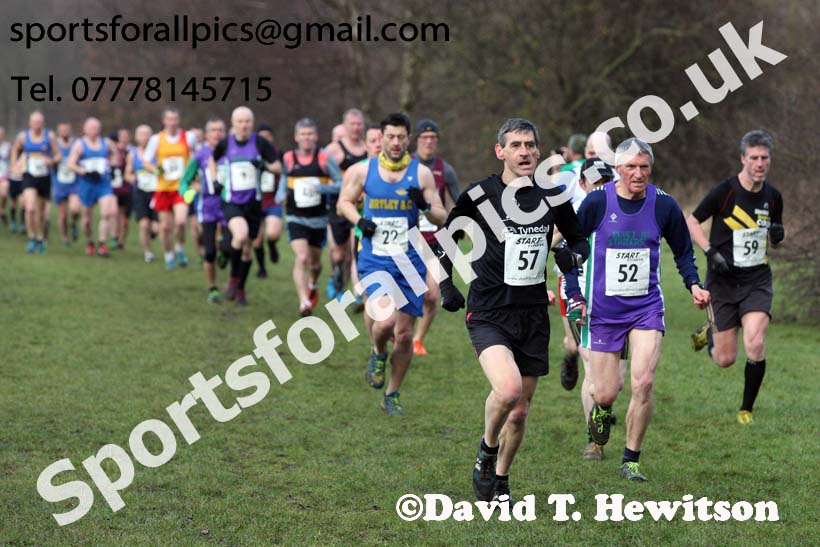 Mens 35 to 64s, 2018 North Eastern Masters, Darlington. Photo: David T. Hewitson/Sports for All Pics